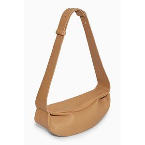 COS Leather Crossbody Bag Beige NWT Blogger Favorite